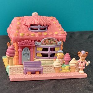 Polly Pocket Ice Cream Parlor COMPLETE